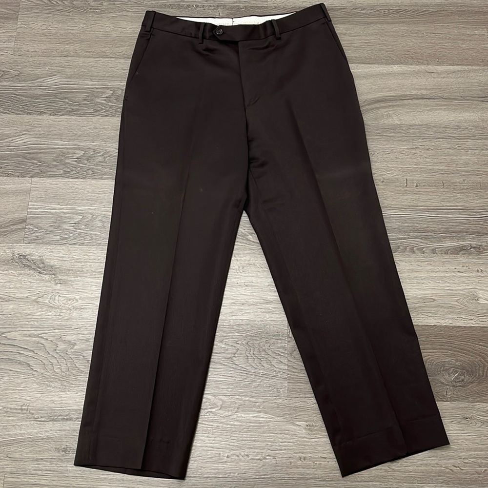 Chiari Men’s suit pants trousers - brown - size 35R